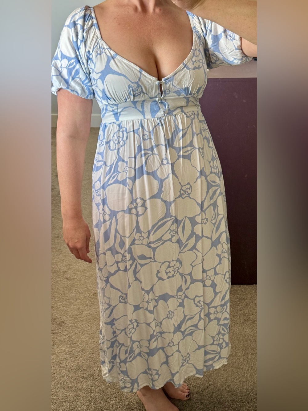 Billabong Floral Maxi Dress